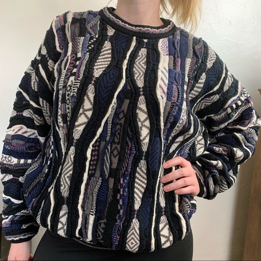 Men's Multicolor Crewneck Sweater